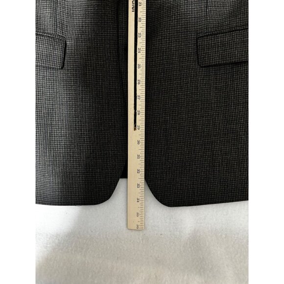 Lauren Ralph Lauren Mens Blazer 42L Wool Tweed Gray Suit Sport Coat - Picture 7 of 9